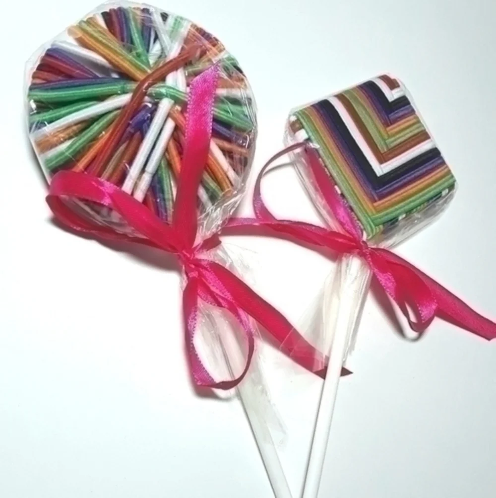 Ponytail Holder Lollipops Duo